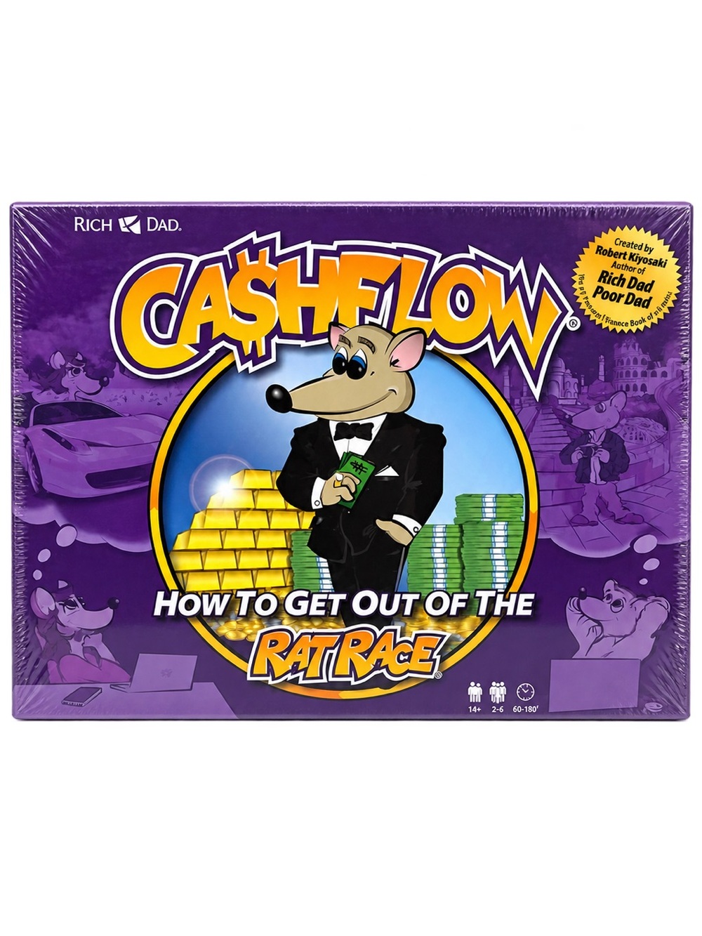 NEW Sealed CASHFLOW Board Game Rich Dad Robert Kiyosaki Get Out of the Rat Race